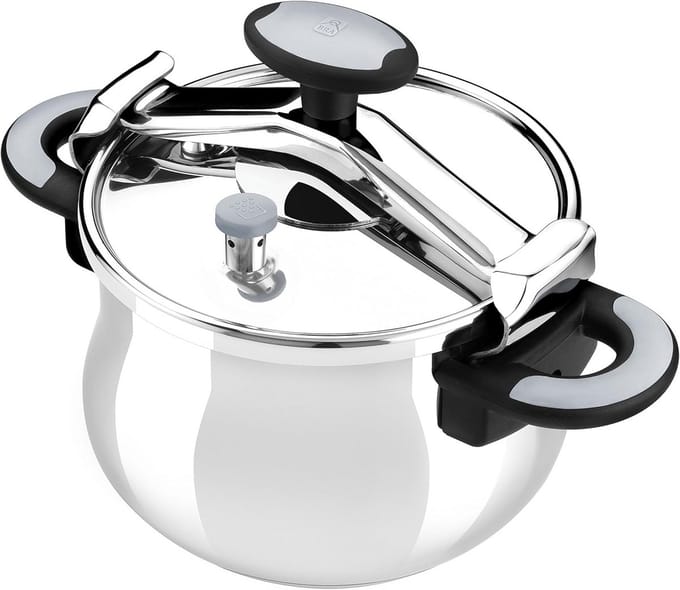 Snelkookpan RVS 22 cm voor sneller en gezonder koken