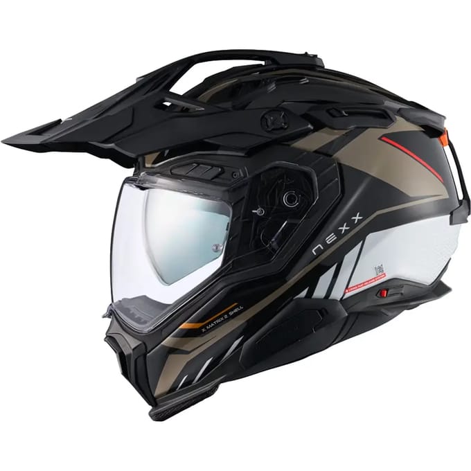 Volle motorhelm Nexx Helmets X.WED3 Gobi