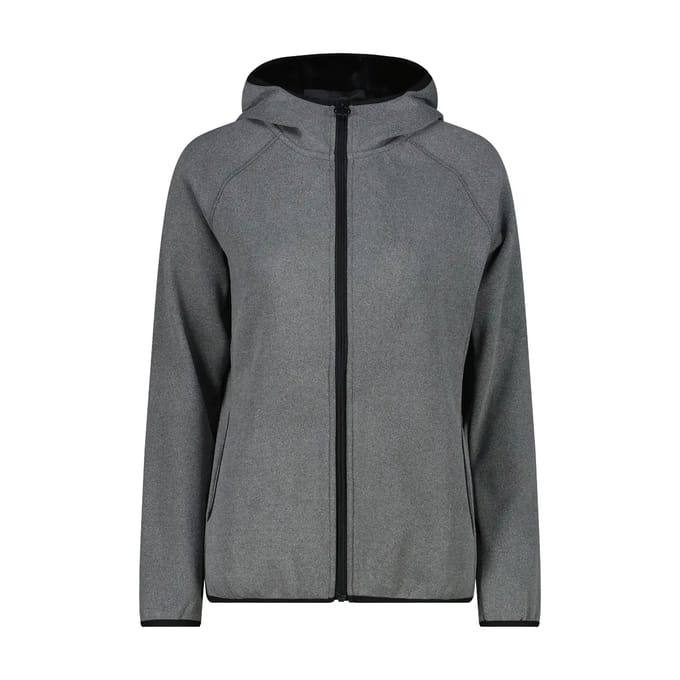Gemêleerde vrouw hoodie sweatshirt CMP Knit Tech