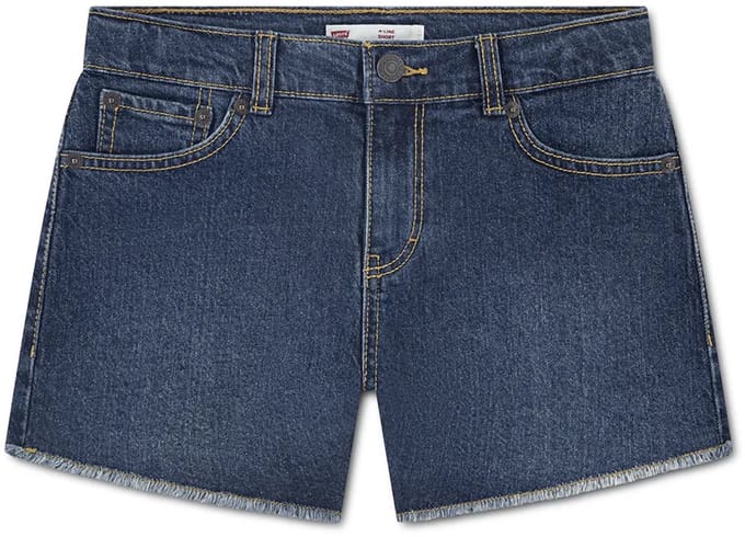 Levi´s ® Kids 4em220 Korte Broek Blauw 10 Years Meisje