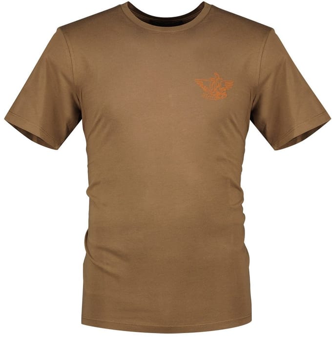Dockers Logo T-shirt Met Korte Mouwen Bruin S Man