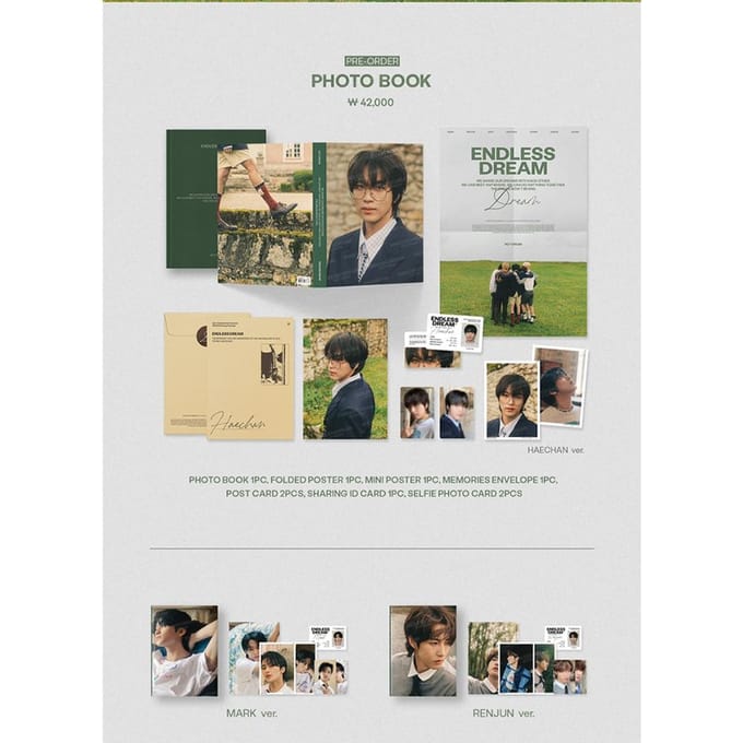 NCT DREAM - Livre photo [ENDLESS DREAM] 7. RENJUN