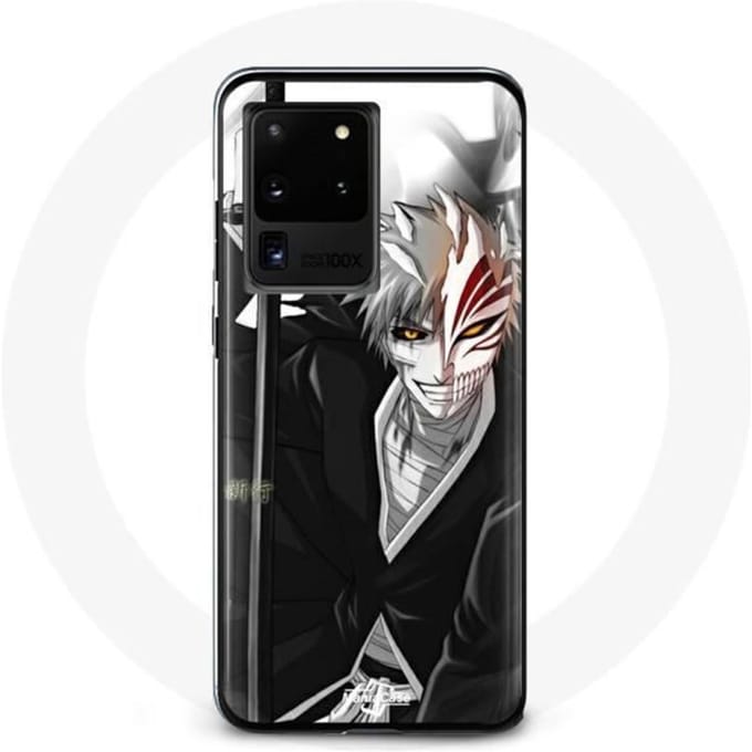 Coque pour Samsung Galaxy S20 Ultra Bleach manga ichigo kurosaki épée