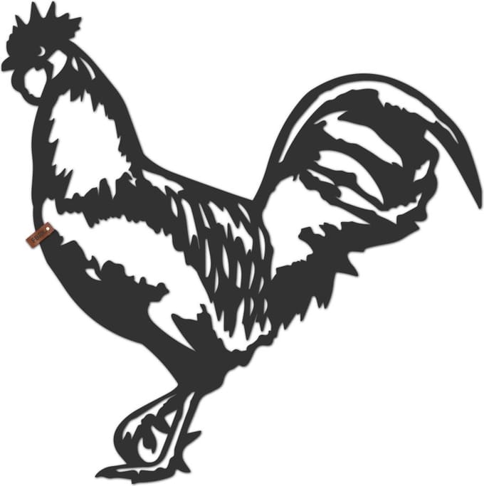 FBRK. Geometrische Rooster - Wood