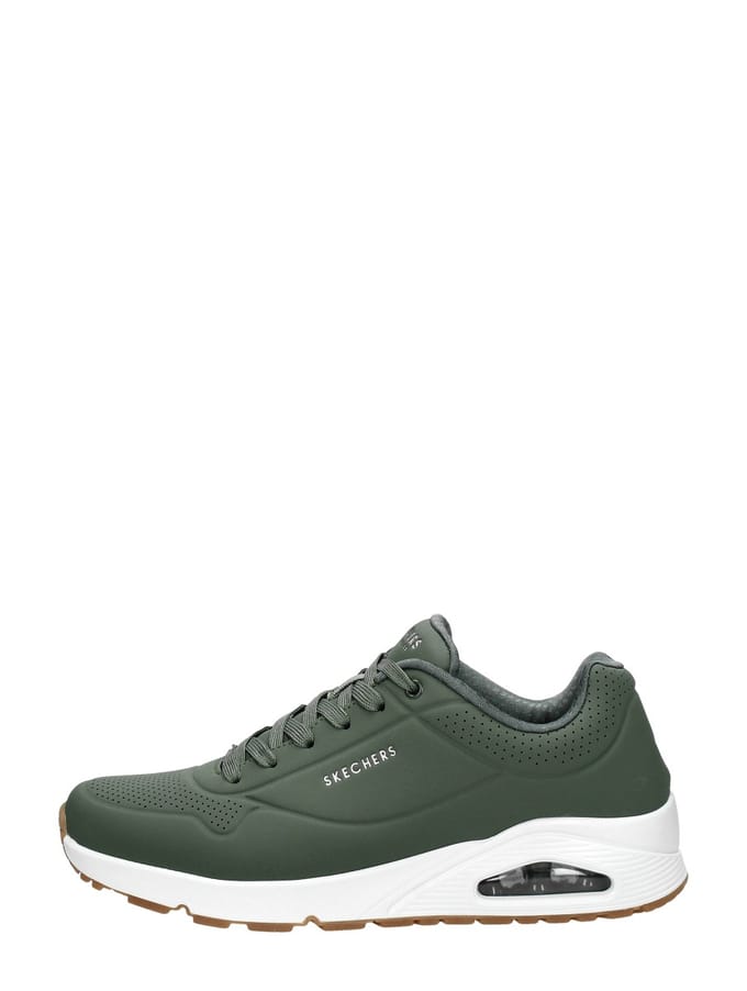 Skechers Uno - Stand On Air - Heren Sneakers - Olijfgroen