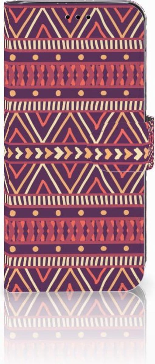 Huawei P20 Lite Telefoon Hoesje Aztec Paars