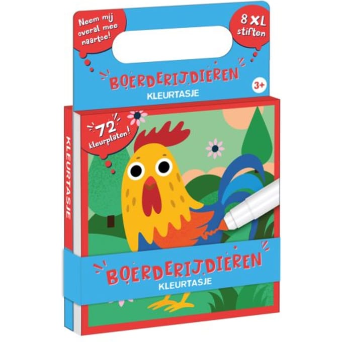 Kleurtasje - Boerderijdieren - Interstat
