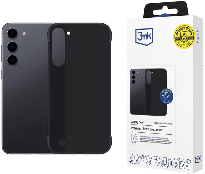 Samsung Galaxy S23 5G - 3mk Just20g mat hoesje