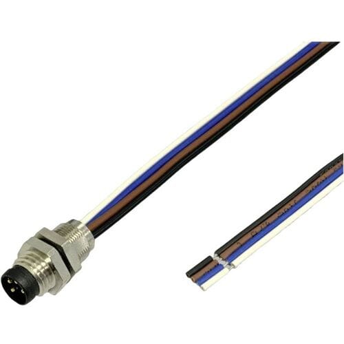 BKL Electronic 2701001 Sensor/actuator inbouwstekker M8 Aantal polen (sensoren): 4 0.2 m 1 stuk(s)