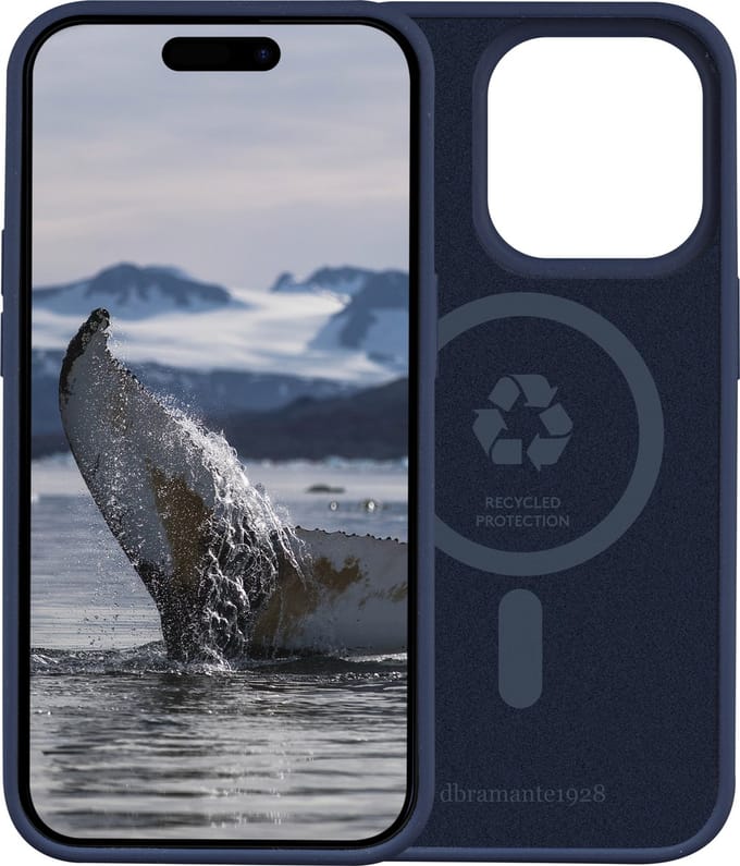 Dbramante1928 - Monaco geschikt voor iPhone 15 Pro Mag Hoesje - blauw