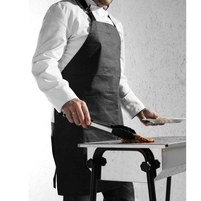 HENDI Barbecueschort – Vlamvertragend – Canvas – 810x660 mm