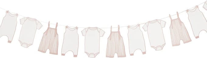 Roze Rompertjes - 2.5 Meter