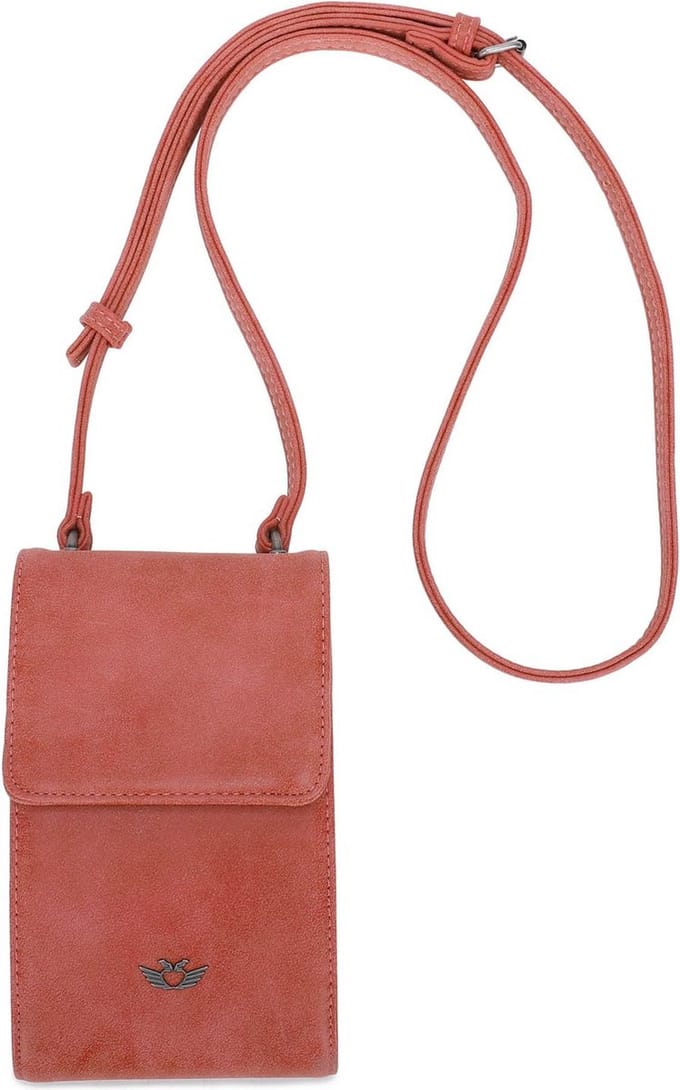 Fritzi aus Preußen Schoudertas Vintage Flap02 Crossbody Burn Rood