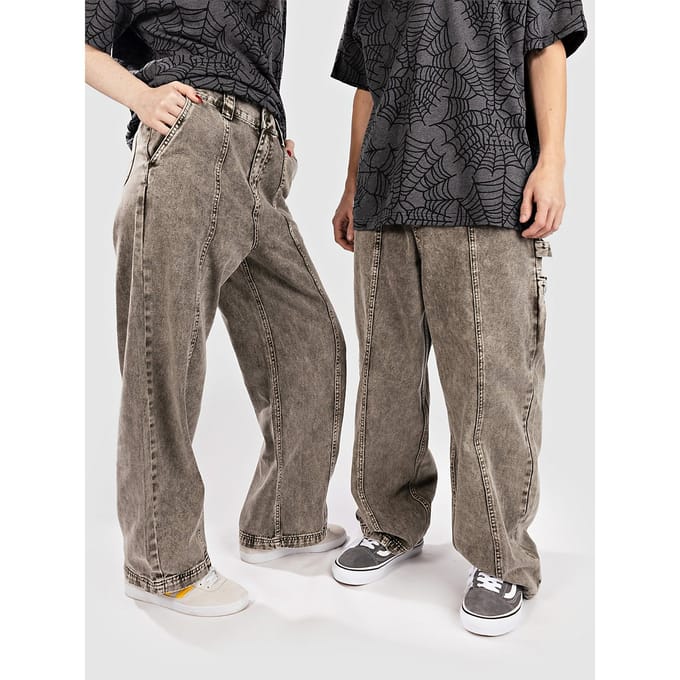 Poetic Collective Split Jeans grijs