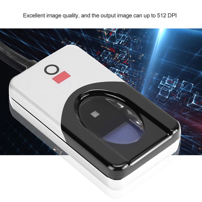 URU4500 USB Vingerafdruk Collector Biometrische Vingerafdrukherkenning Sensor Lezer Machine gray