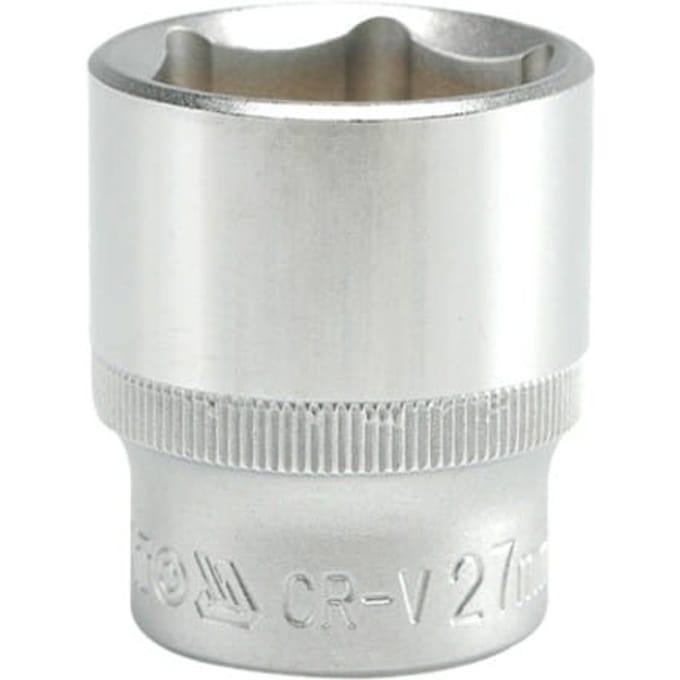 Yato Dop 1/2" 27mm 6-zijdig kort - 2 st