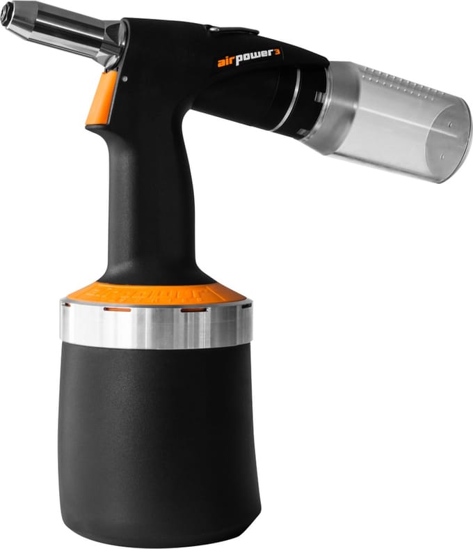 GOEBEL® - airPower 3 - Pneumatisch-hydraulisch blindklinknageltangen – Capaciteit ø 4,8 / 5,0 / 6,0 / 6,4 mm