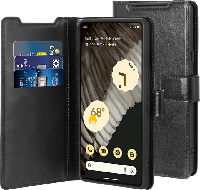 BeHello Google Pixel 8 Pro Gel wallet case zwart