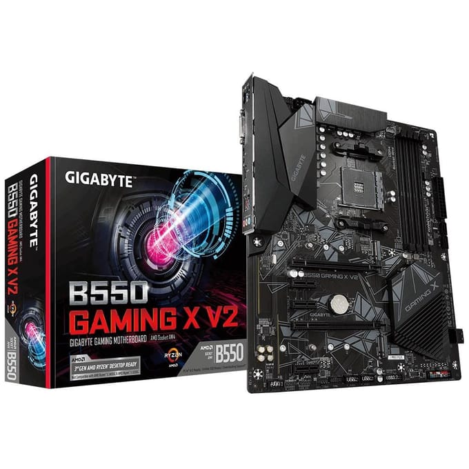 GIGABYTE B550 GAMING X V2 Moederbord - AMD B550 - AMD AM4 - DDR4 RAM - ATX