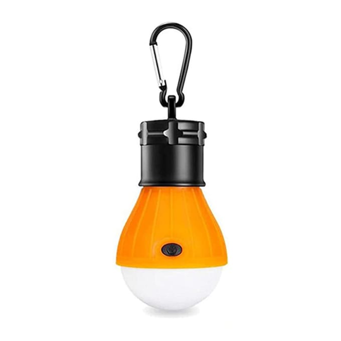 1PC Campinglamp Draagbare LED Campinglantaarn Kampeertentverlichting Lamp Kampeeruitrusting en oranje