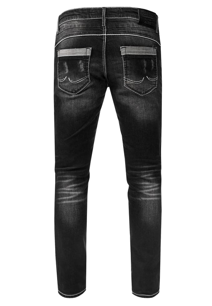 Jeansbroek "URUMA" slim fit (DE BUITENGEWONE)