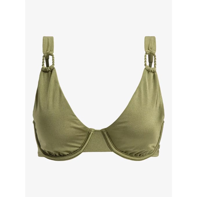 Dames zwemkleding top Roxy Brilho D Cup