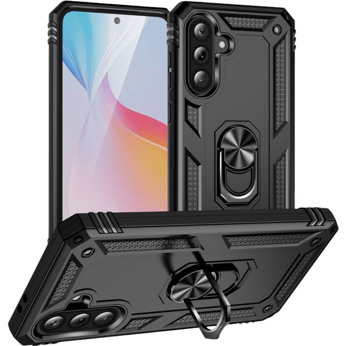 CaseBody Samsung Galaxy A36 Shield Case Zwart