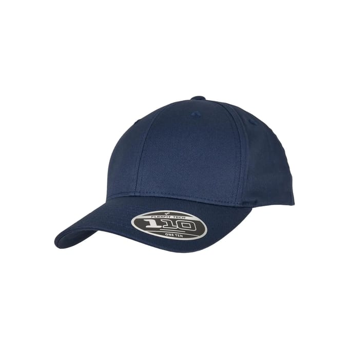 Urban Classics - Flexfit 110 Curved Visor Snapback Pet - Blauw
