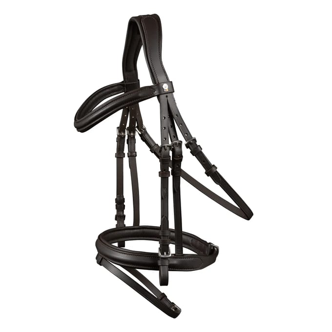 Anatomische kruisneusriem hoofdstel Waldhausen X-Line London