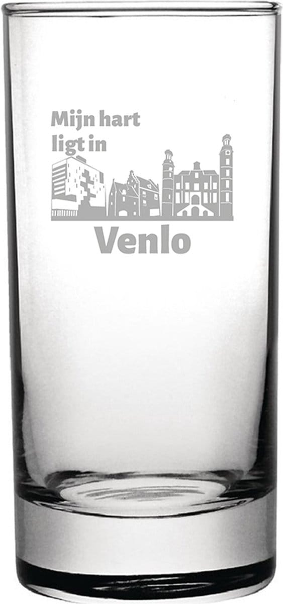 Gegraveerde longdrinkglas 28,5cl Venlo