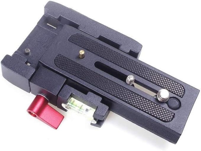 Allecta - Quick Release Clamp met Basisplaat voor DSLR-camera en Camcorder met Statief Schroefbevestiging
