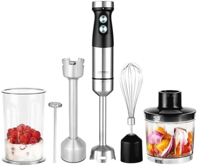 Design Power hand blender set 5-in-1 - 1200 Watt