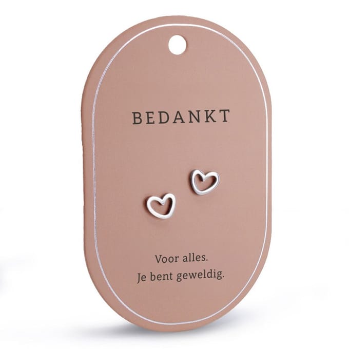 Oorbellen - Bedankt