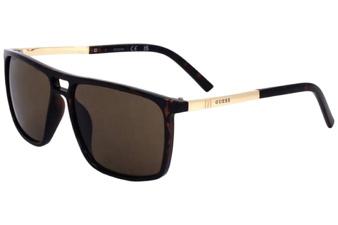 Guess GF0236/S 52E Zonnebril - Heren - Bruin