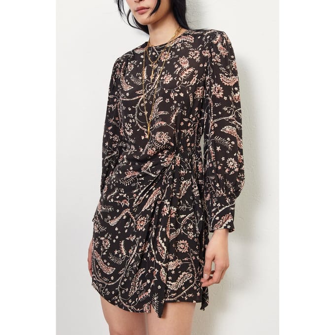 BA&SH Robe Costel Carbone Taglia: S | Abiti Mini Outlet | Donna