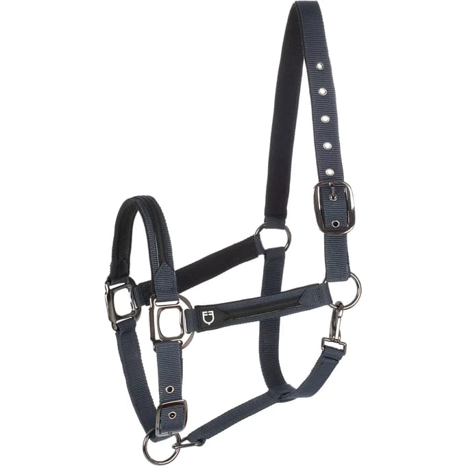 Nylon halster en longe voor paard in nylon Equestro