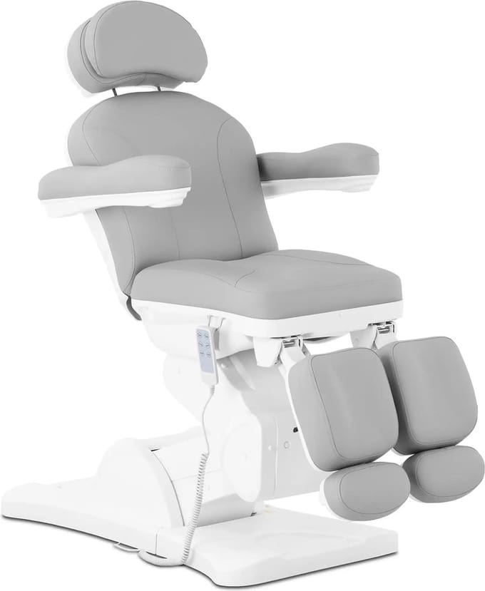 physa Pedicurestoel - 300 W - 150 kg - Grijs, Wit 10040474