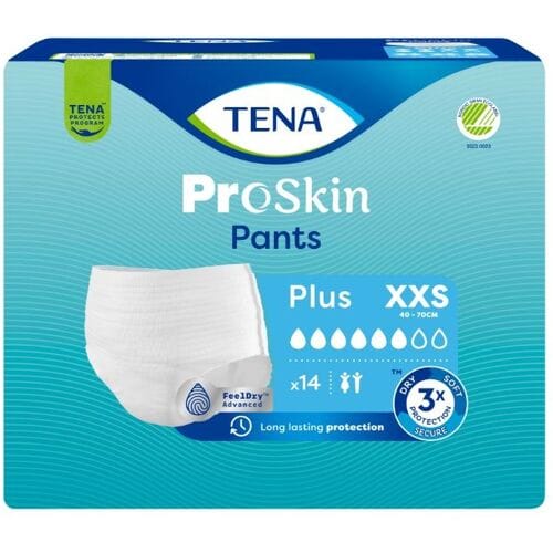 Tena Proskin Pants Plus XXS - 4 pakken van 14 stuks
