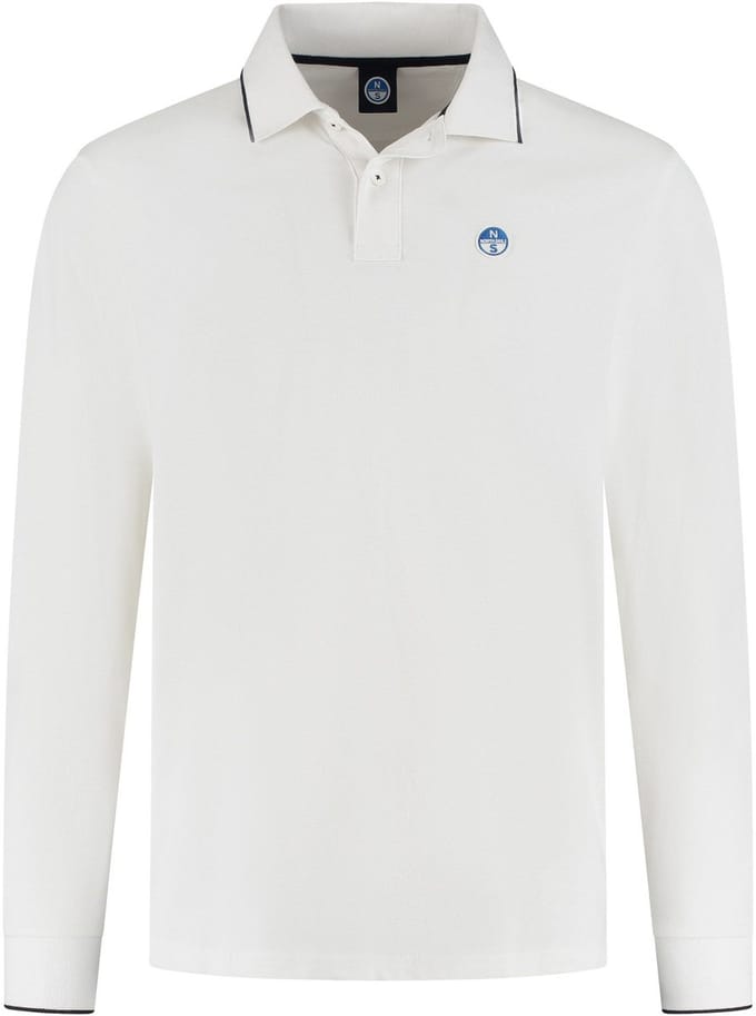 North Sails Basic Polo LS Heren - Maat L