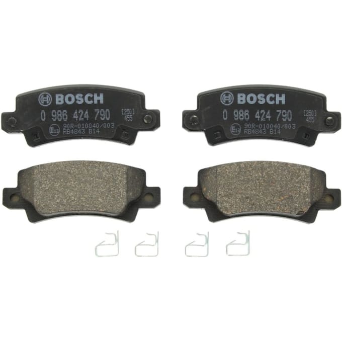 Remblokset BOSCH 0 986 424 790, achter