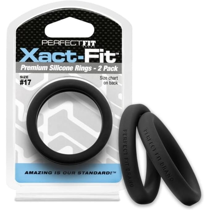 Perfect Fit - 2 Siliconen Cockringen - 43 mm