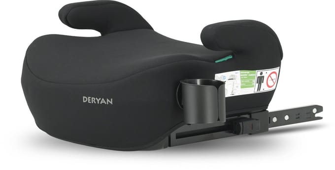 Deryan Cody Zitverhoger ISOFIX I-Size - Stoelverhoger Auto - Zwart