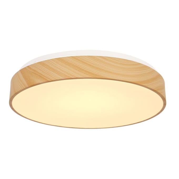 Candelux Figaro Plafond LED 24W Dimbaar Kleurtemperatuur 38cm Wit