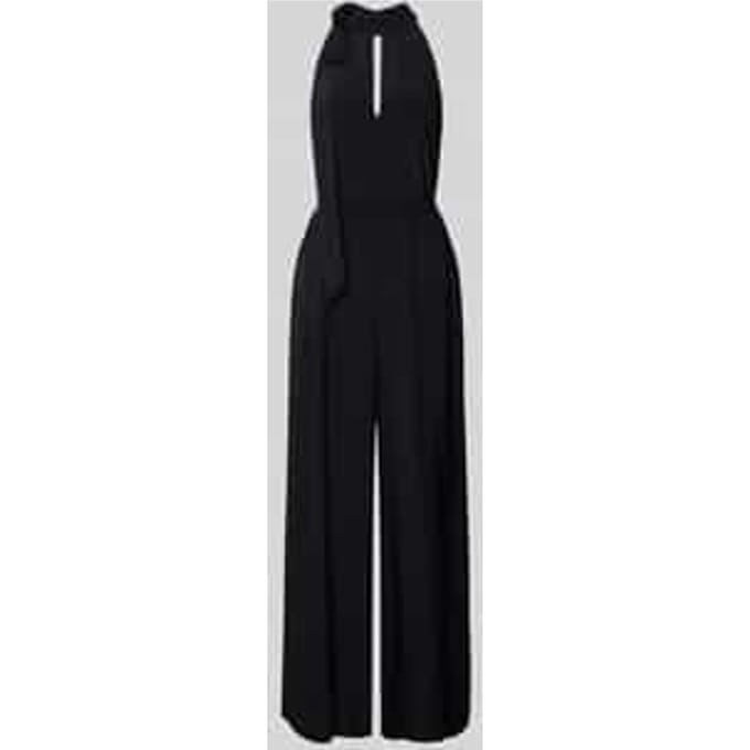 Regular fit jumpsuit van pure viscose model 'Chiva'