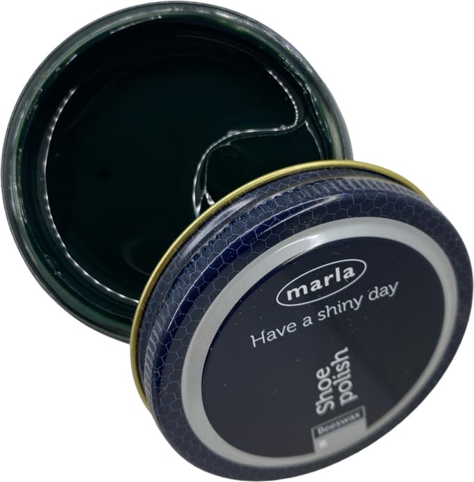 Marla Shoe polish - Schoenpoets - (061) Donkergroen - 50 ml