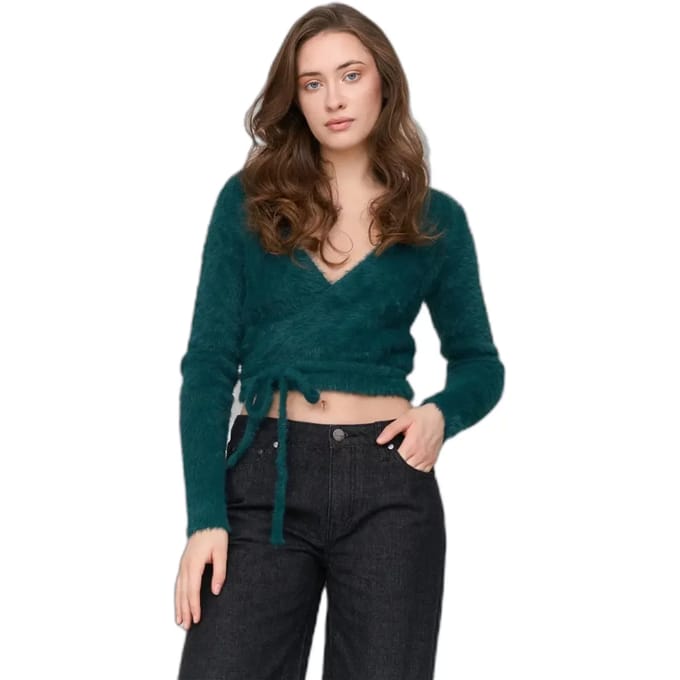 Dames cardigan met wikkelhouder 24 Colours