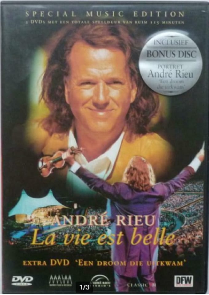 Andre Rieu La vie est belle incl Bonus disc Portret André Rieu