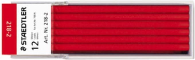 Staedtler - Lumocolor omnichrom vulling 218-2 Rood 12 stuk(s)