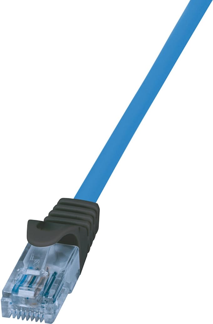 LogiLink CPP005 netwerkkabel Blauw 5 m Cat6a U/UTP (UTP)