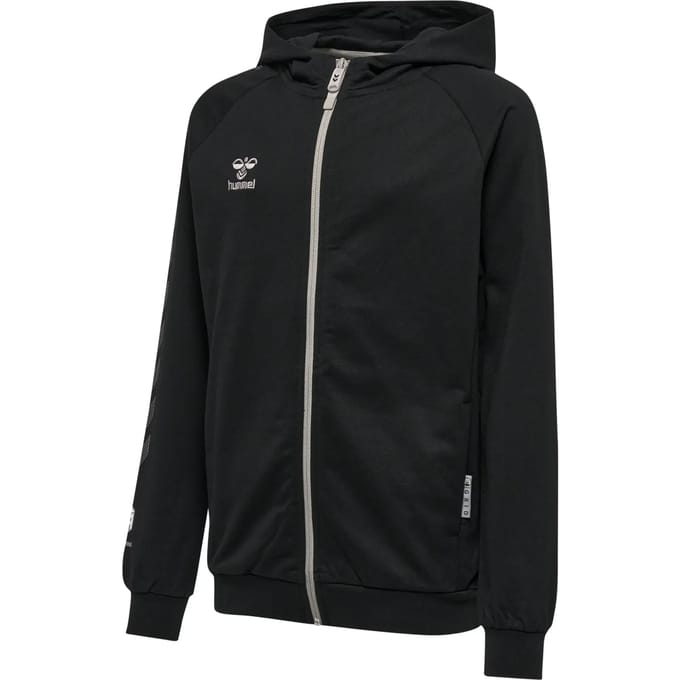 Katoenen zip-up hoodie voor kinderen Hummel Move Grid